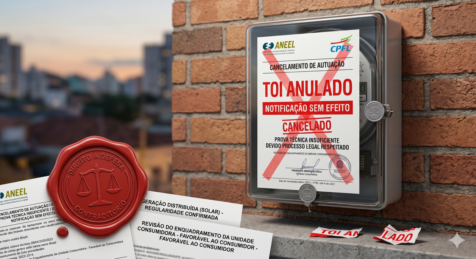 Advogado analisando TOI no setor elétrico em caso de geração distribuída e energia solar